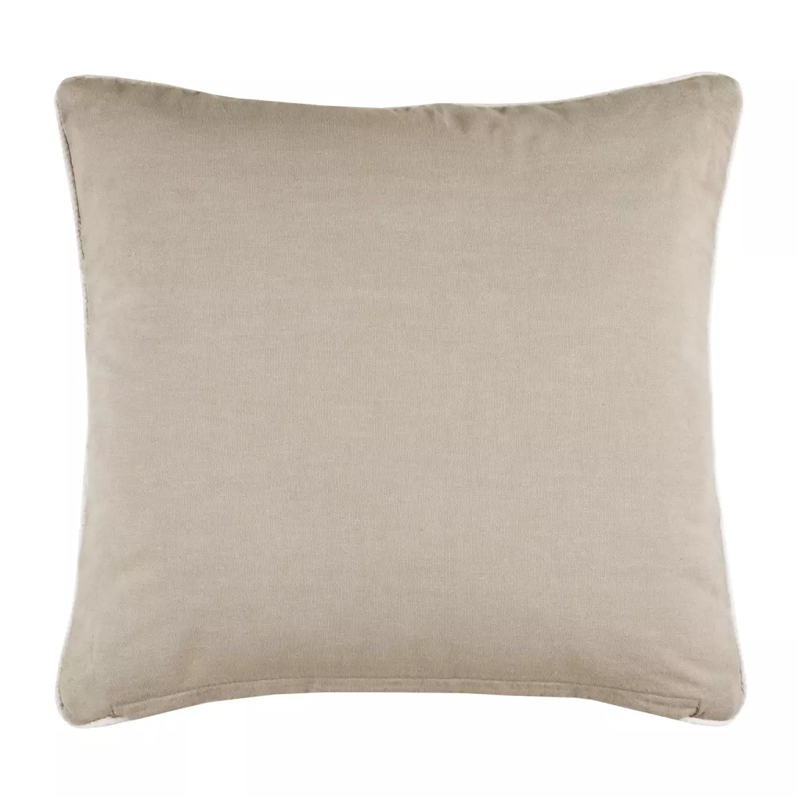 Coussin carré coton (40 cm) Yacht Gris