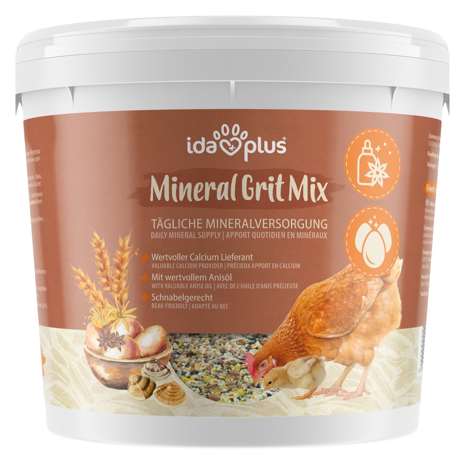 ida+plus Mineral Grit Mix  - 5 kg