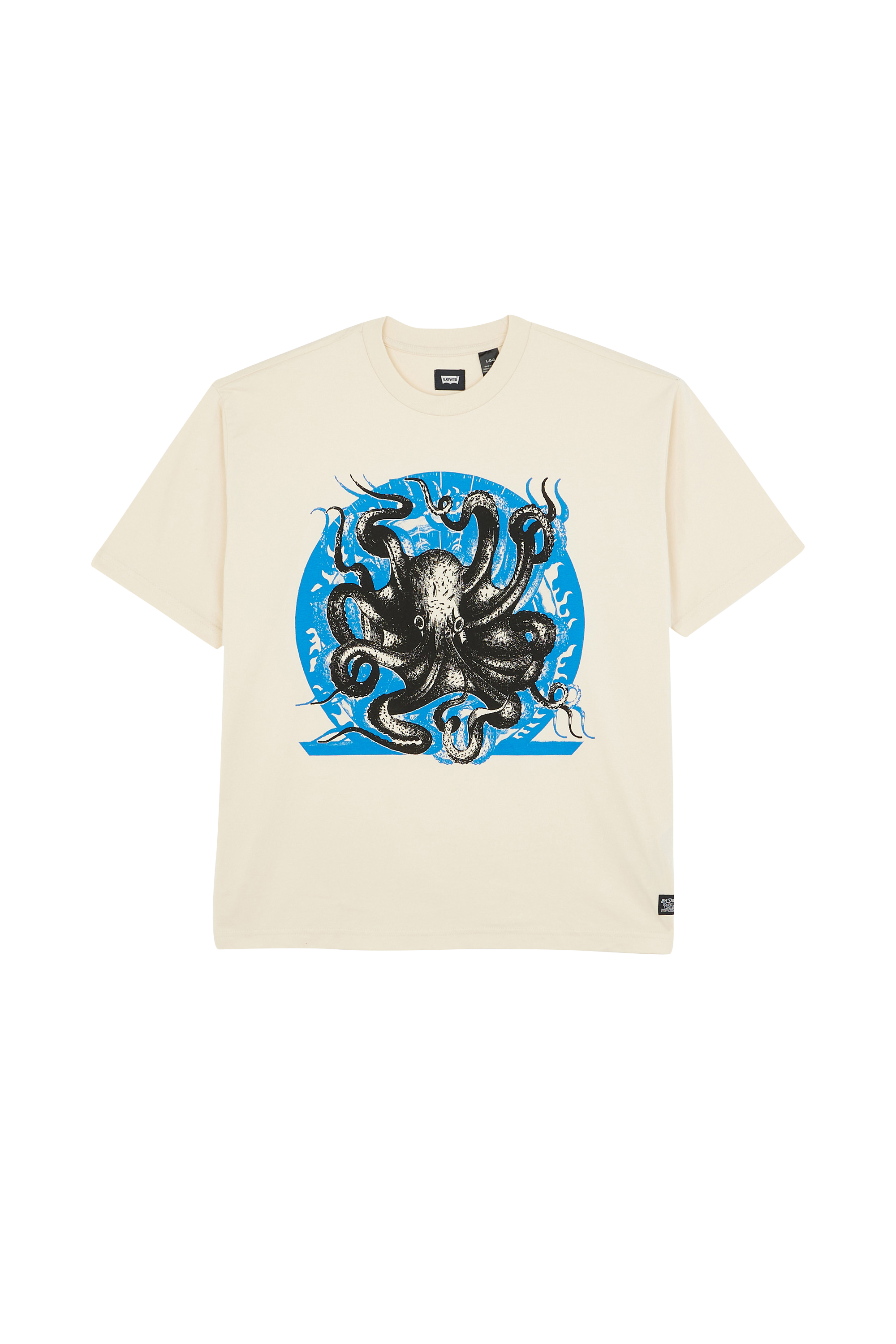 LEVI'S T-shirt SKATE GRAPHIC BOX TEE Blanc