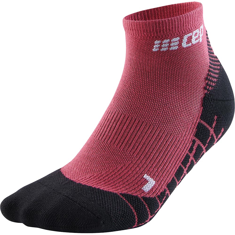 CEP Low Cut Hiking Light Merino Socken Damen berry