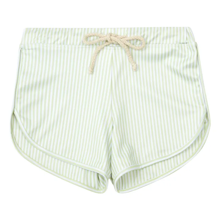 Ina Swim Short de bain Matière Recyclée Mesa | Vert anis