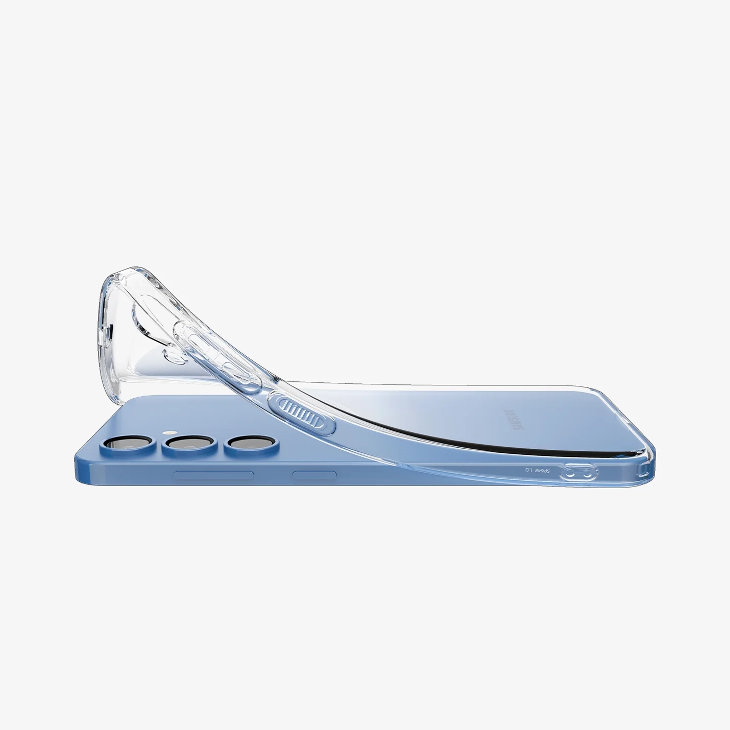 Samsung Galaxy S25  Plus Liquid Crystal Case Gummi Hülle (ACS08974) - Crystal Clear (Transparent)