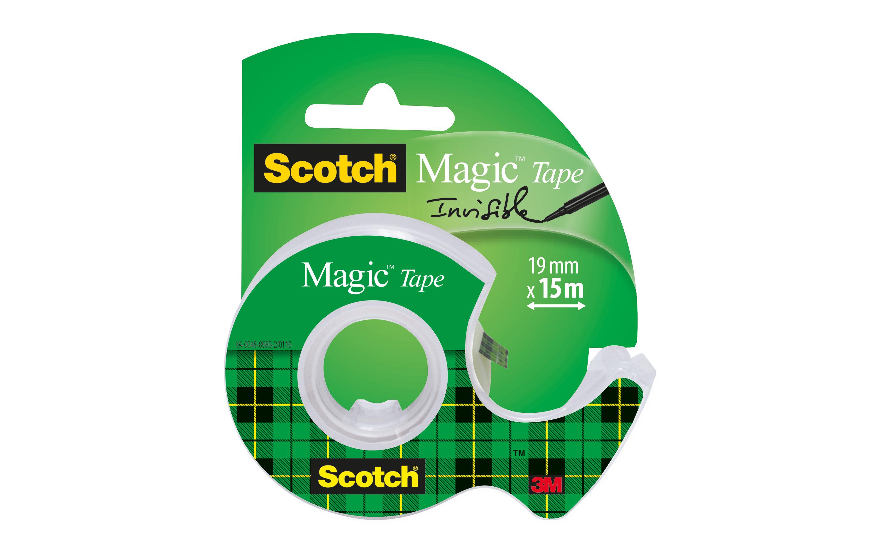 Handabroller Magic Tape 19 mm x 15 mKlebeband