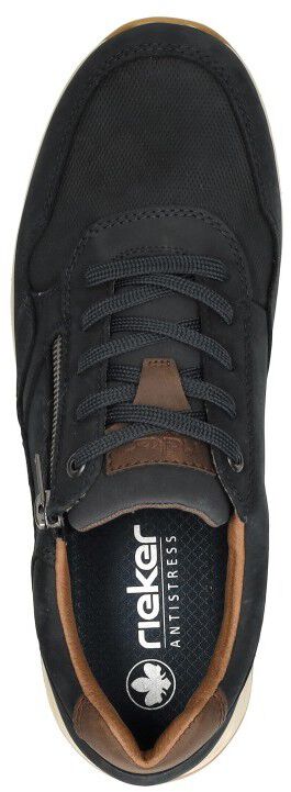 Rieker Veterschoenen Laag blauw