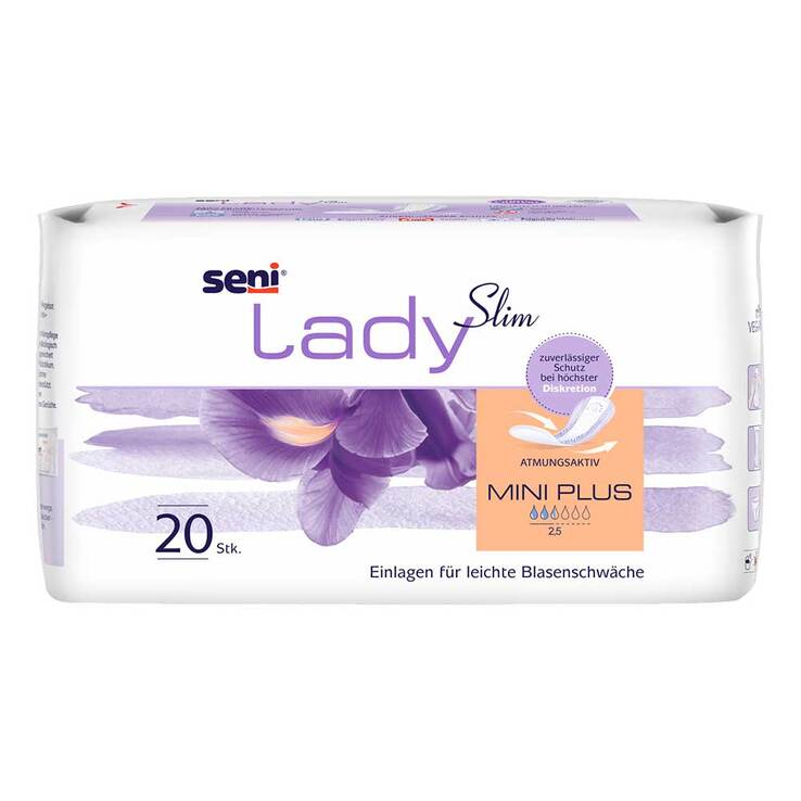 Seni® Lady Slim Inkontinenzeinlage mini plus, 20 St