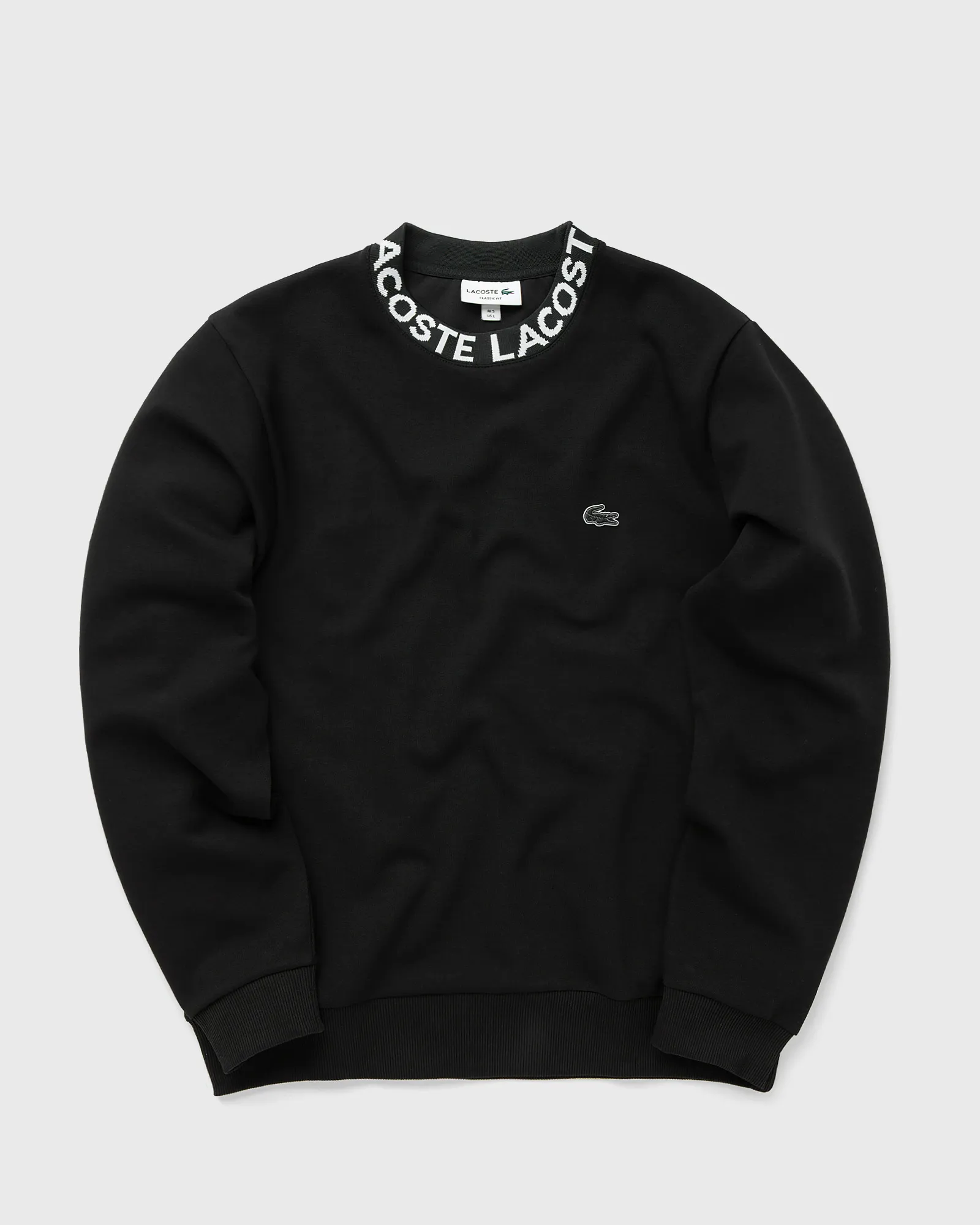 Lacoste LOGO JACQUARD COLLAR DOUBLE FACE SWEATSHIRT