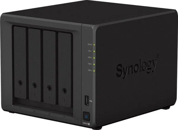 Synology Disk Station DS923  - NAS-server - 4 bays - SATA 6Gb/s / eSATA - RAID 0, 1, JBOD, 5, 6, 10 - RAM 4 GB - Gigabit Ethernet - iSCSI support