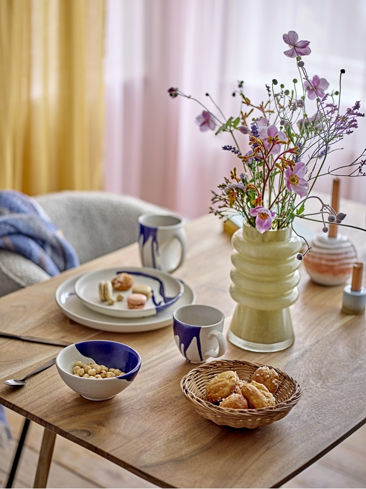 Bloomingville - Okayama Kop - Blå - Stentøj