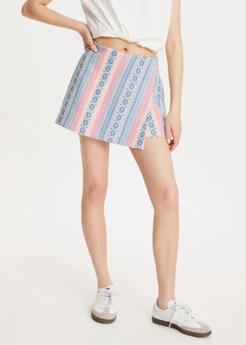 Jacquard skort assorti (ASSOR)