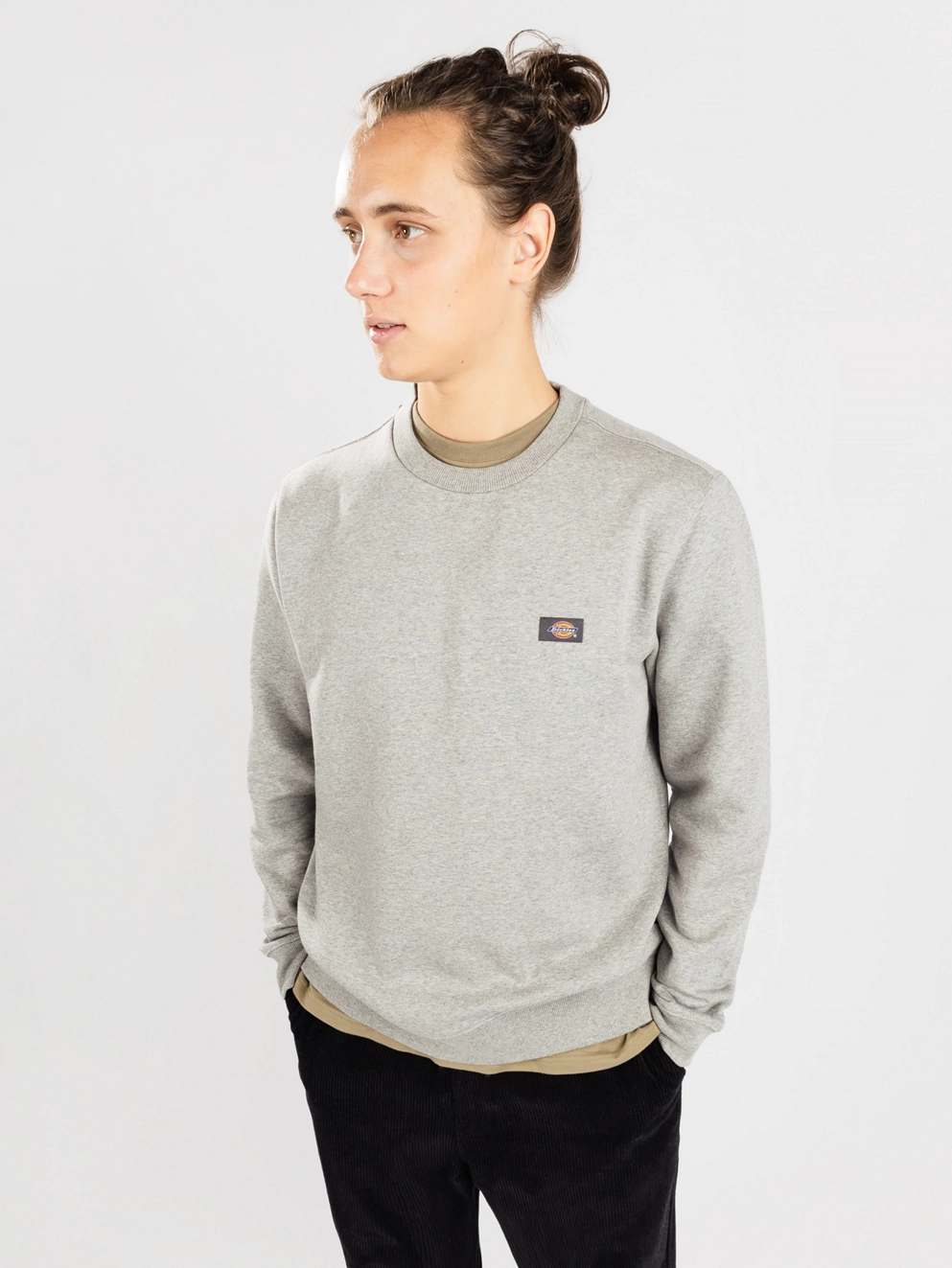 Dickies Oakport Sweater grey melange
