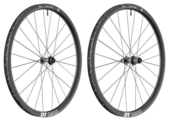 Paire de Roues DT Swiss GRC 1100 Dicut 30 700 mm | 12x100 - 12x142 mm | Center Lock | Shimano/Sram - Sram XDR