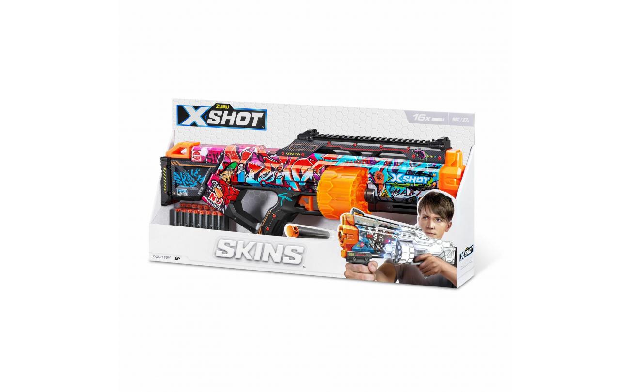 X-shot blaster Skins Last Stand met 16 darts