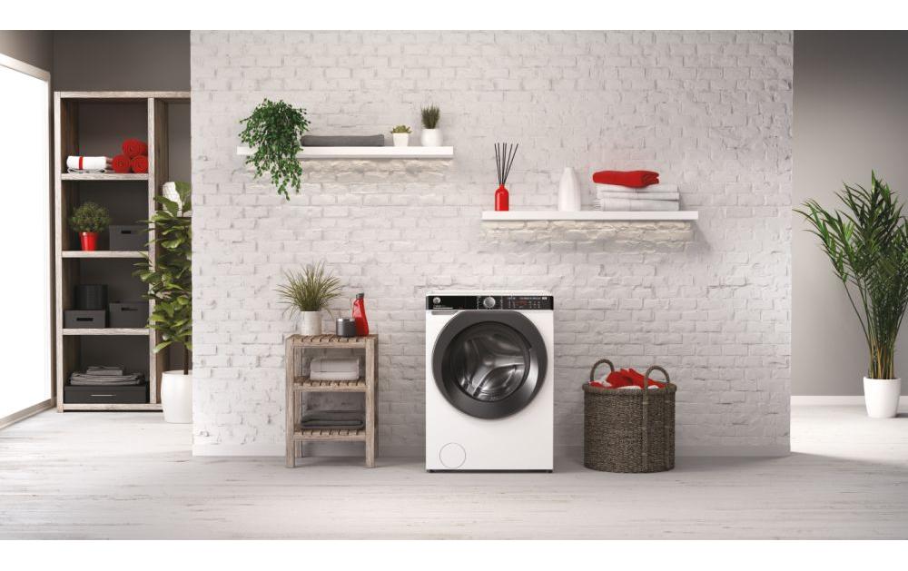 Waschmaschine HWPD 69AMBC/1-S H-WASH 500 Links<br>Frontloader mit 9 kg Ladekapazität