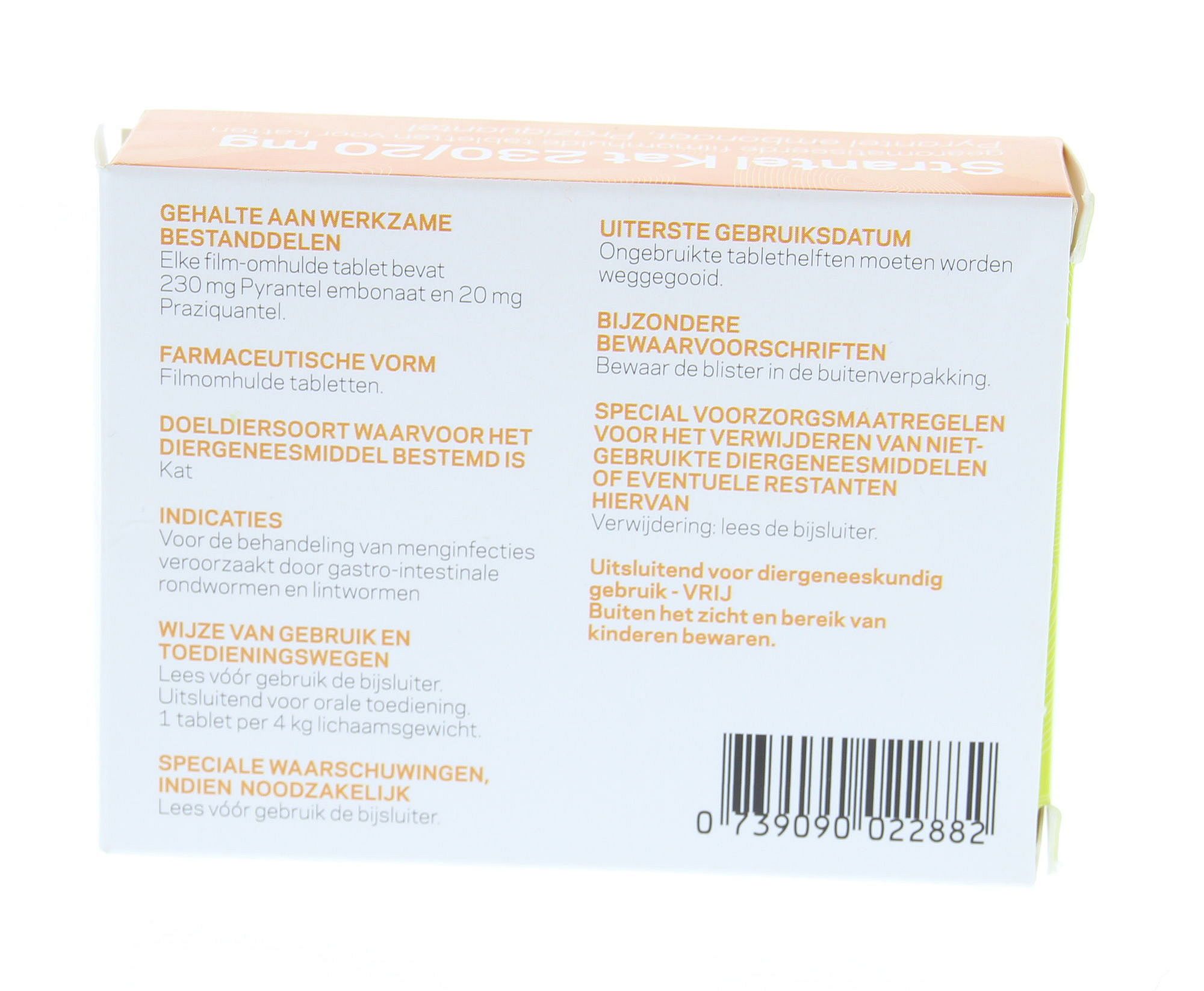 Strantel Kat Ontworming 2 smakelijke tabletten | 10871