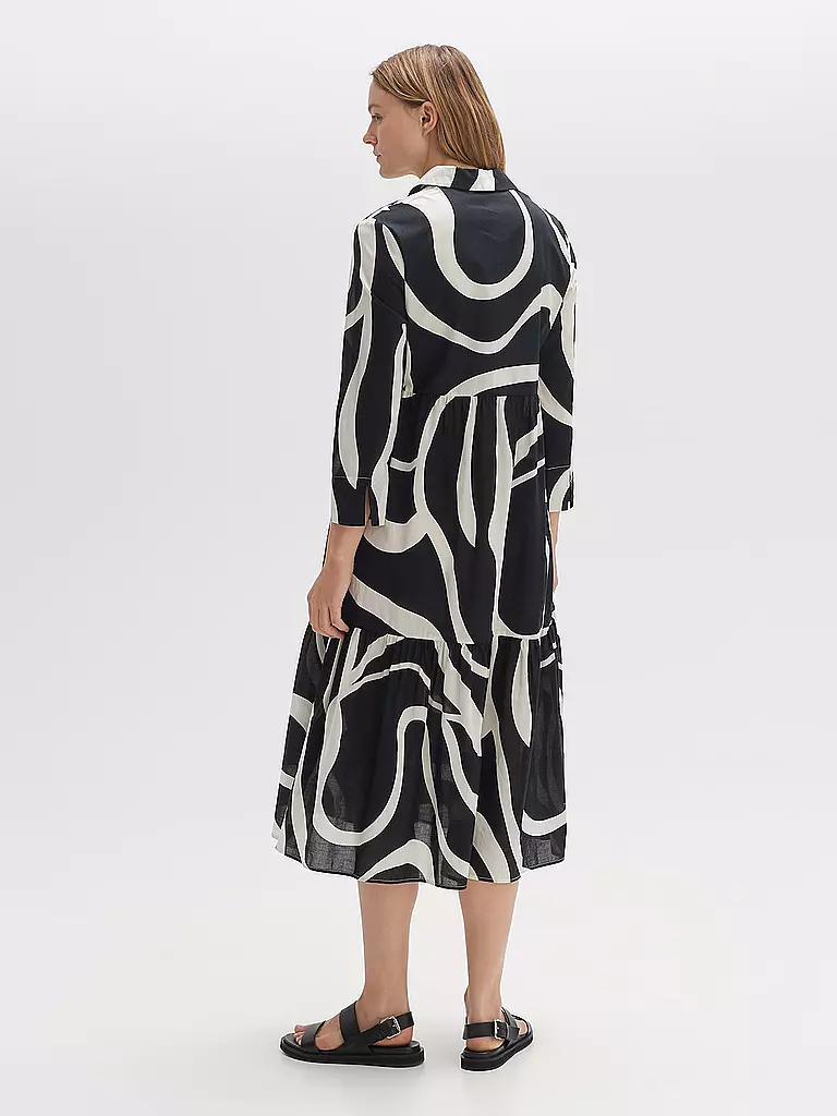 OPUS Midikleid WERANO schwarz