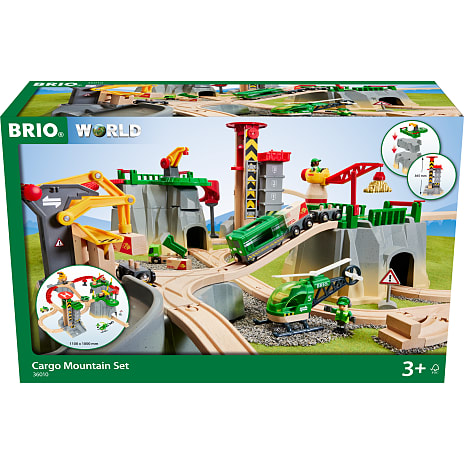 Brio 36010 togbane Cargo Mountain-sæt
