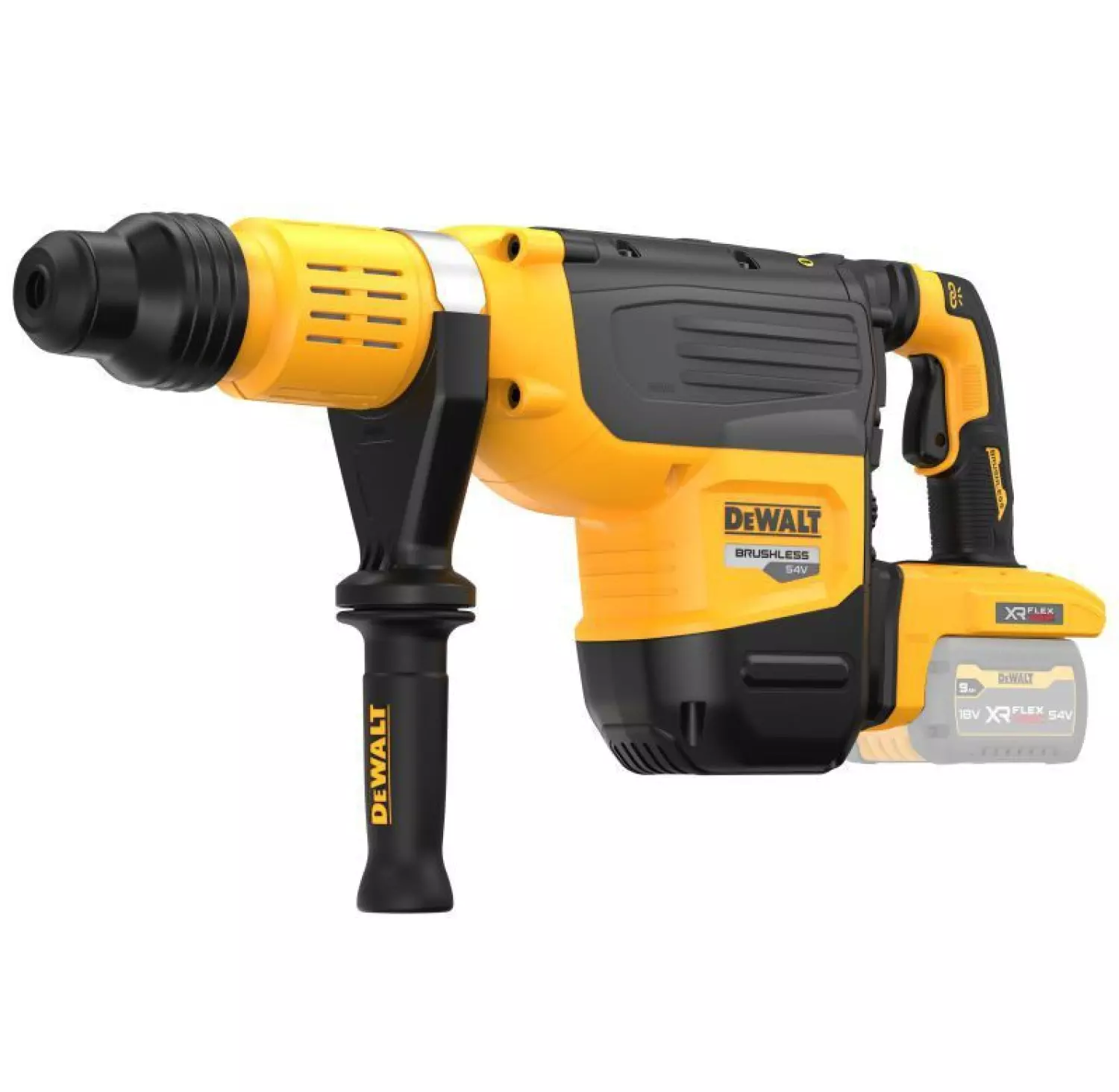DeWALT DCH775N-XJ 54V Li-ion FlexVolt Accu Combihamer body - SDS-Max