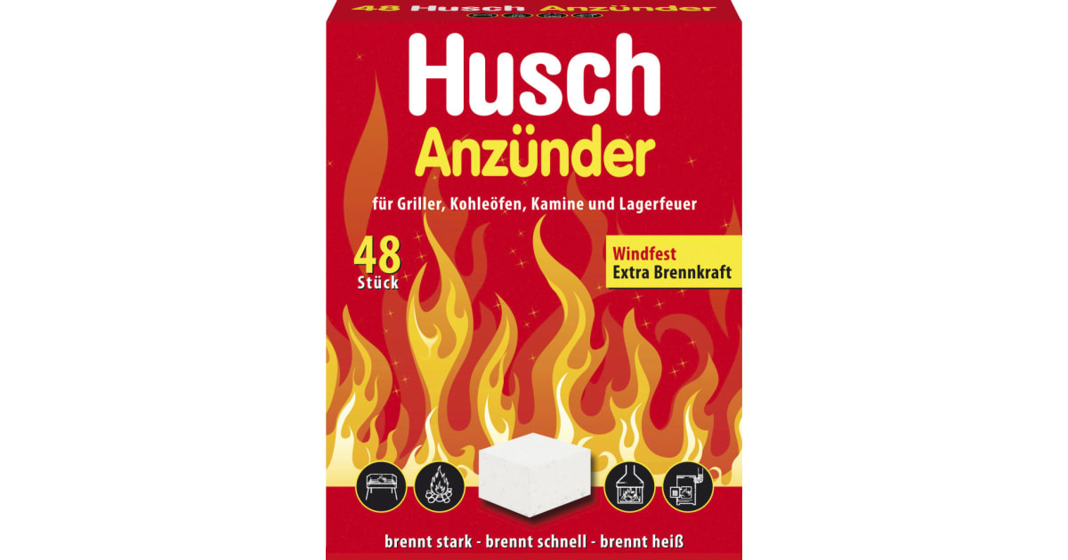 HUSCH Grill- und Kohleanzünder
