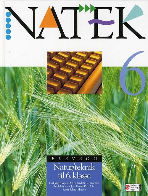 Natek 6, Elevbog - 2. Udgave - Carl Jørgen Veje - Bog