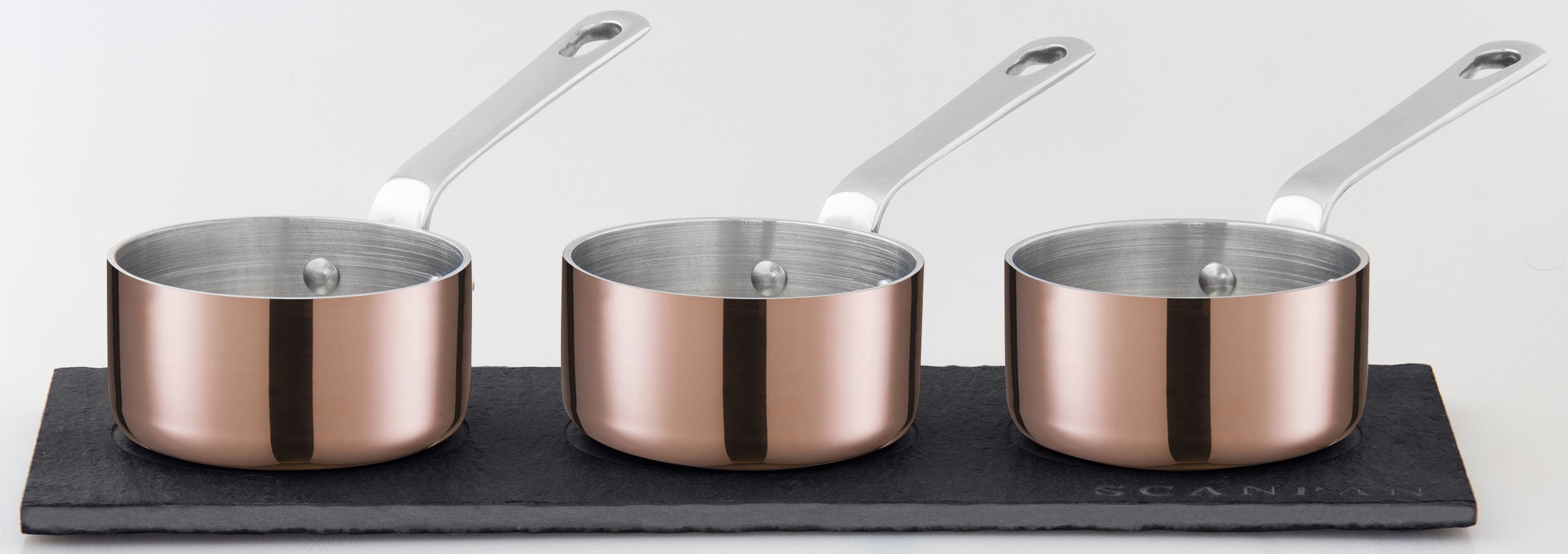 Scanpan - Maitre D Mini Saucegryde Sæt med Skiferplade