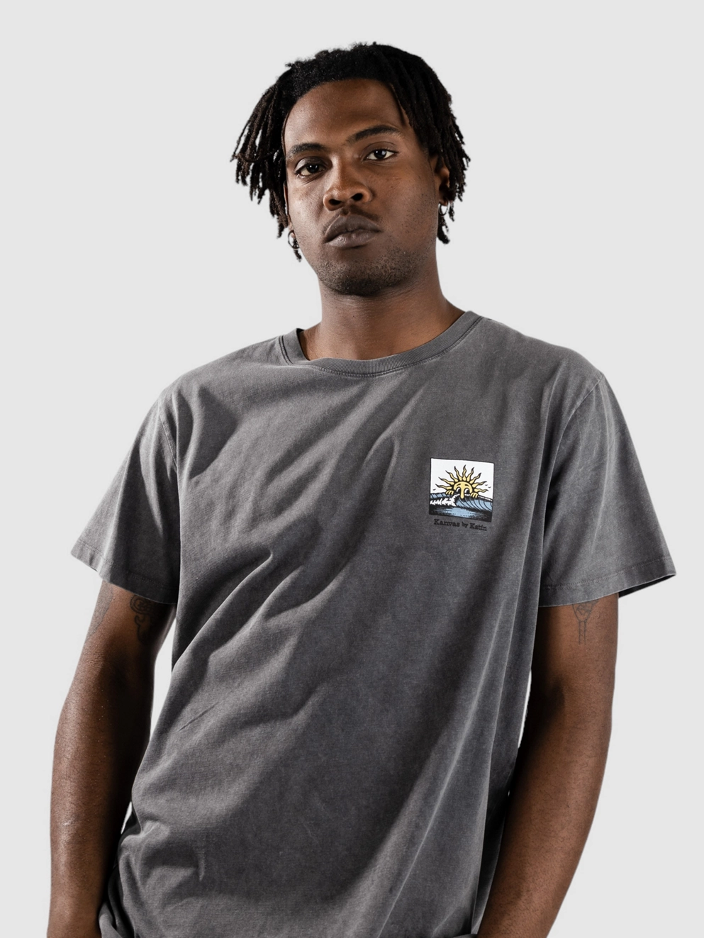 Katin USA Glance T-Shirt black sand wash