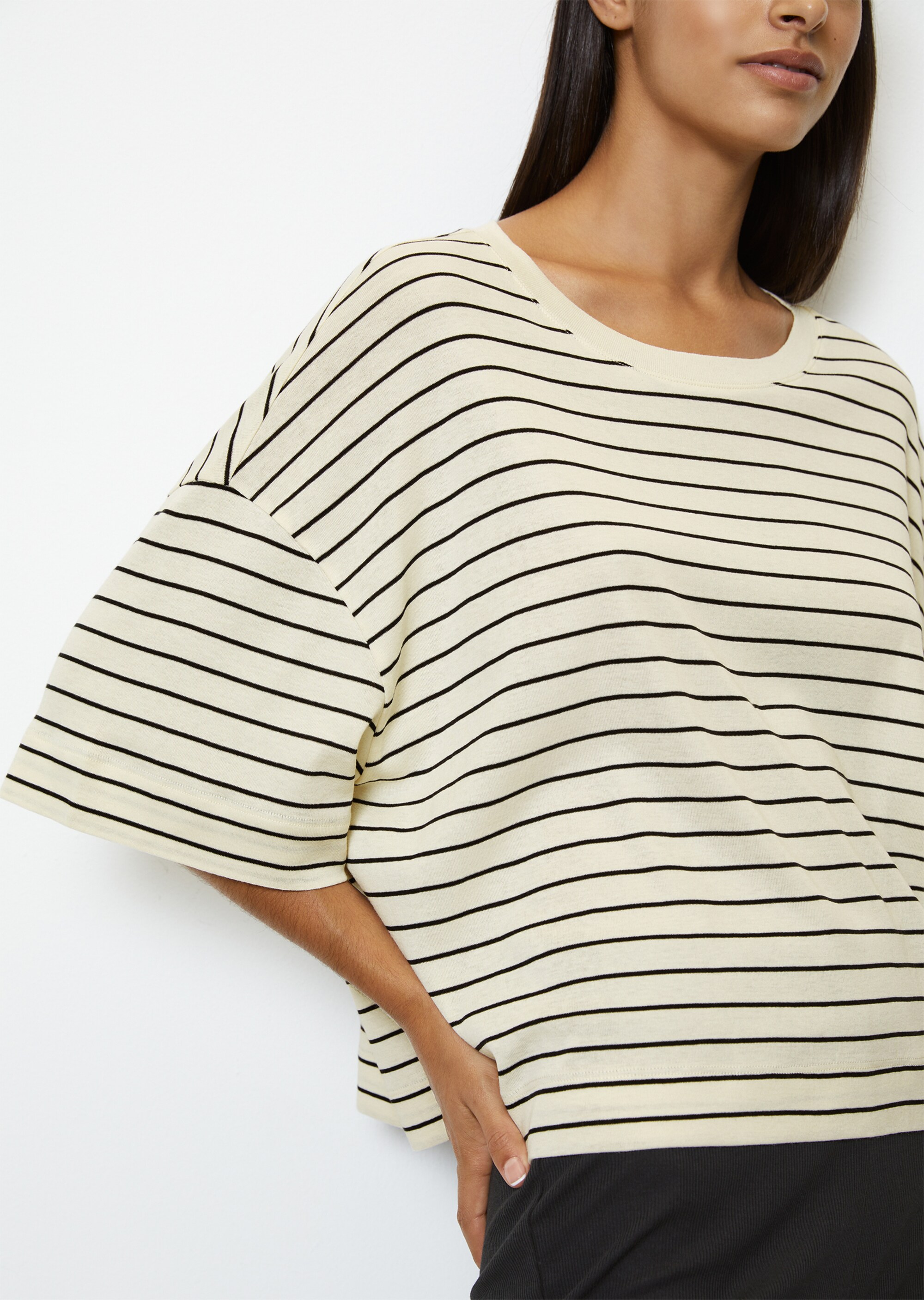 Lounge-Cropped-Top aus Bio-Baumwolle und LENZING™ Modal