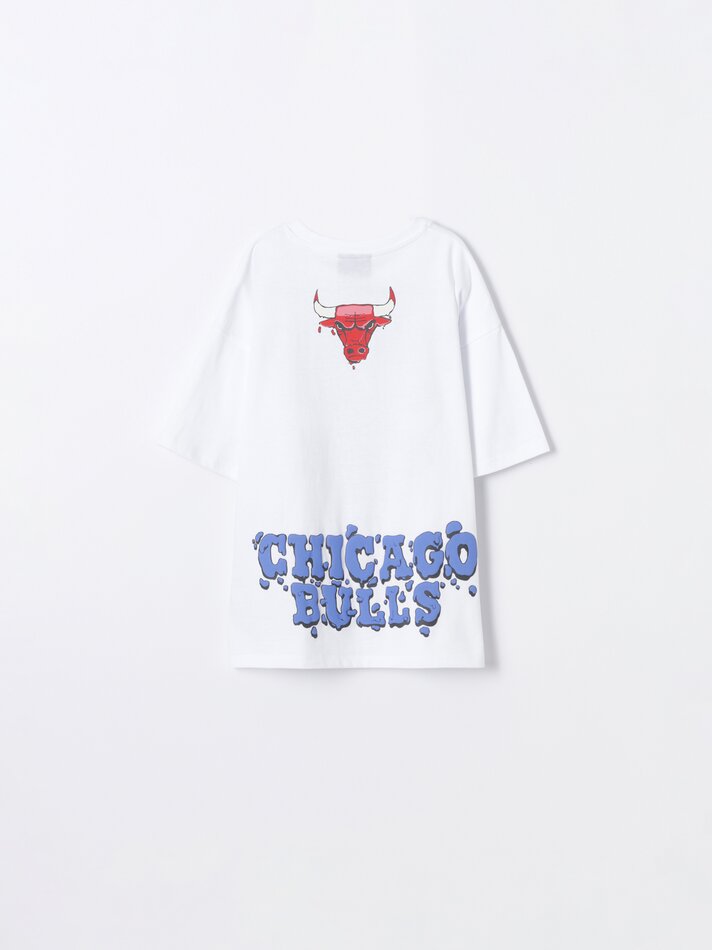 Camisa do Chicago Bulls da NBA - Branca