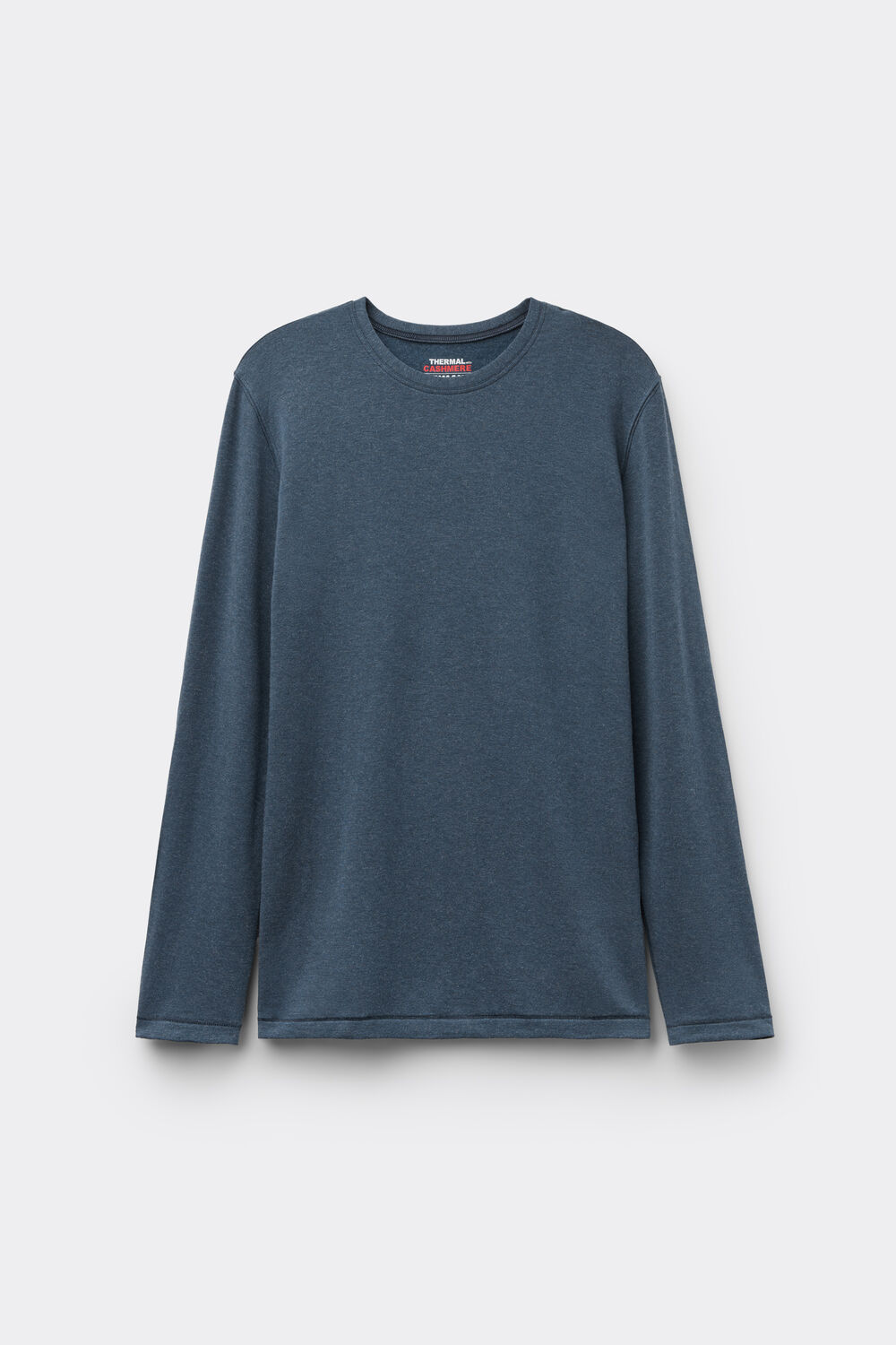 Blusa de manga comprida em modal e cashmere