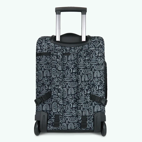 Valise souple 2 roues small Amiens noir