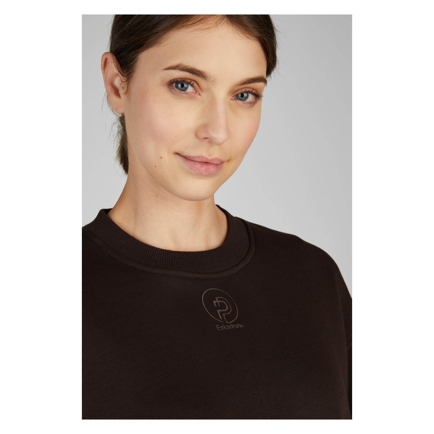 ESKADRON Platinum Sweatshirt Oversized Platinum  - teak brown