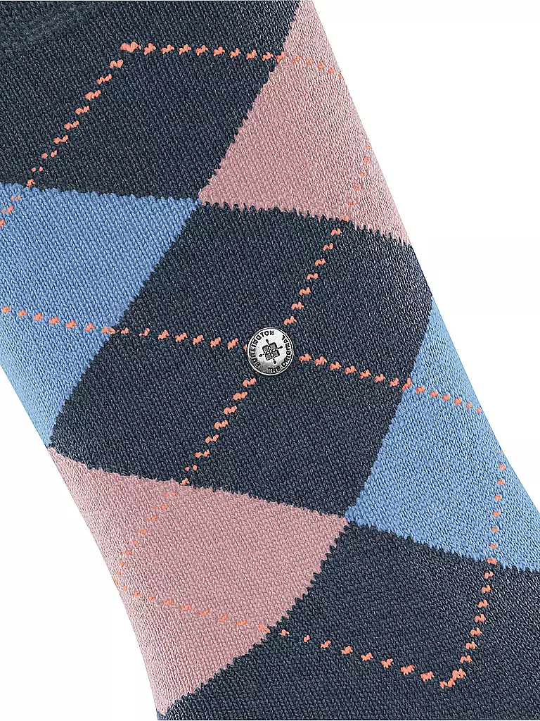 BURLINGTON Damen Socken MARYLEBONE 36-41 dark blue mel blau
