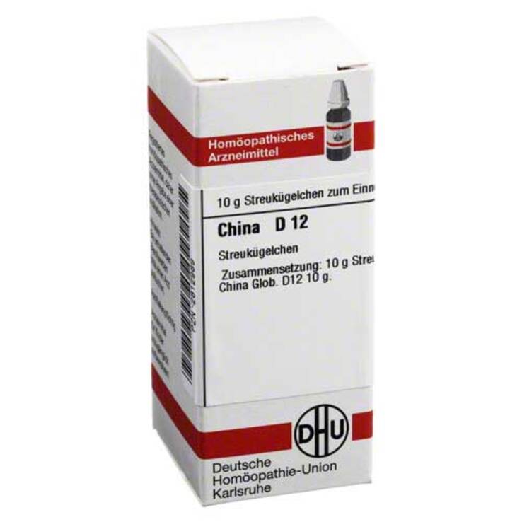 DHU China D 12 Globuli, 10 g