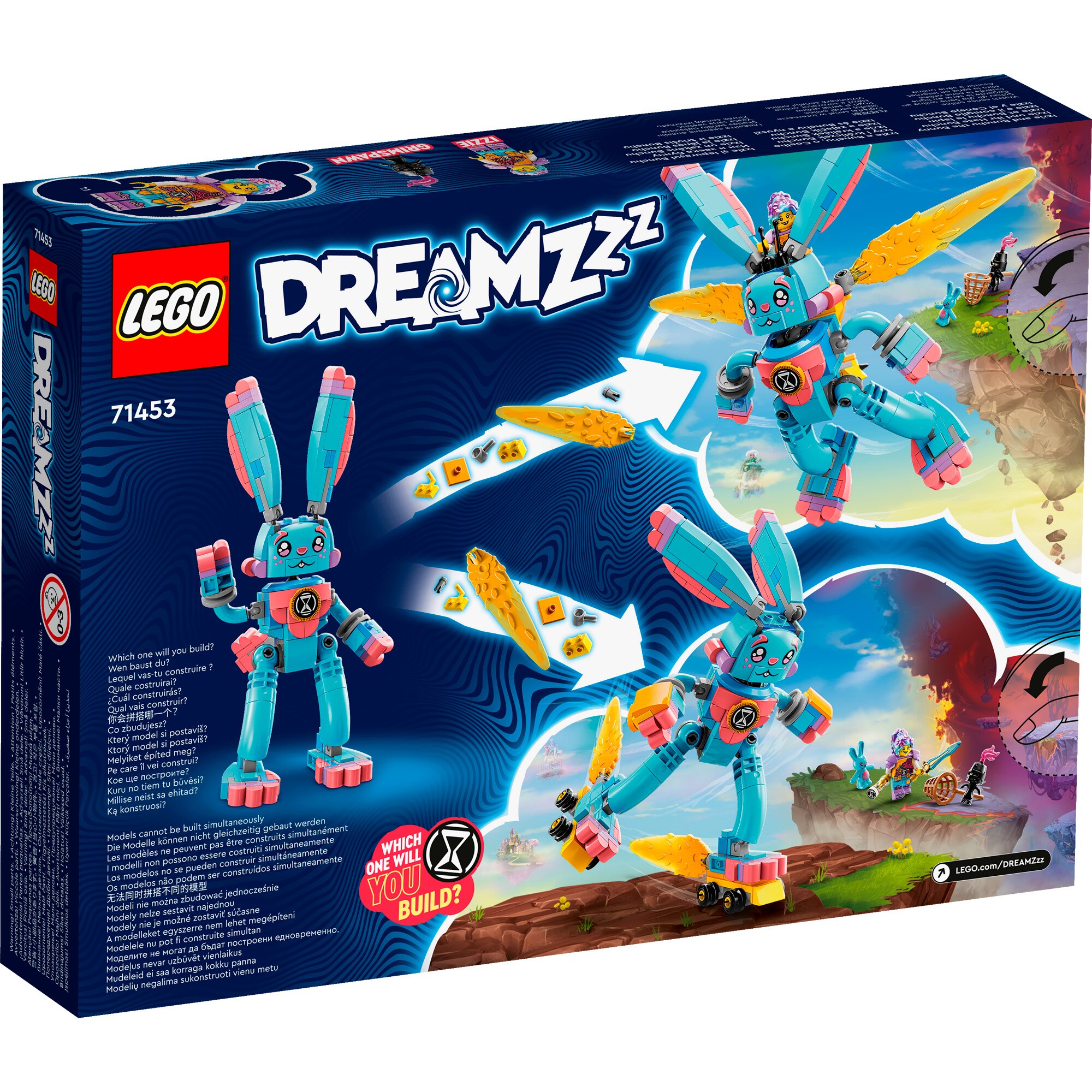 LEGO Konstruktionsspielzeug DREAMZzz Izzie und ihr Hase Bunchu