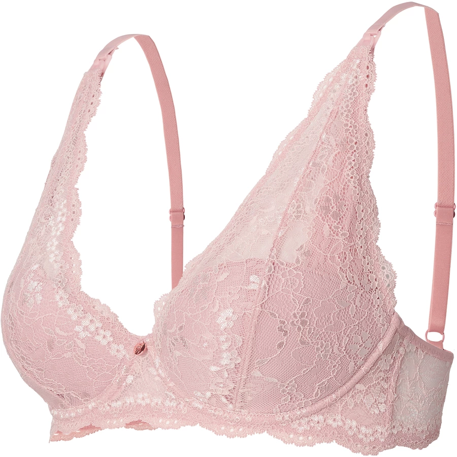 Noppies Gepolsterter Still-BH Wired Bra Lace Pale Mauve