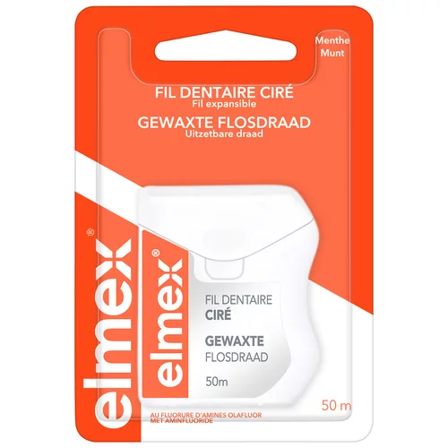 Fil dentaire elmex 50 mètres