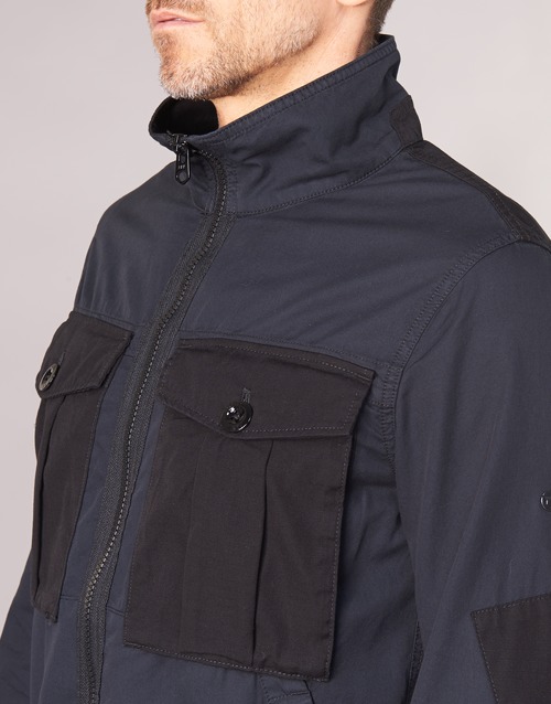 G-Star Raw - TYPE C UTILITY PM OVERSHIRT - Noir