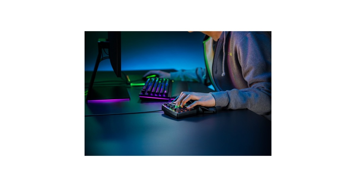 RazerTartarus Pro gaming keypad  (Zwart, Razer Analog Optical Switch)