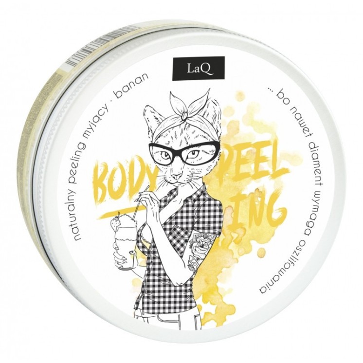 LaQ Natural Wash Peeling Banan 200 ml