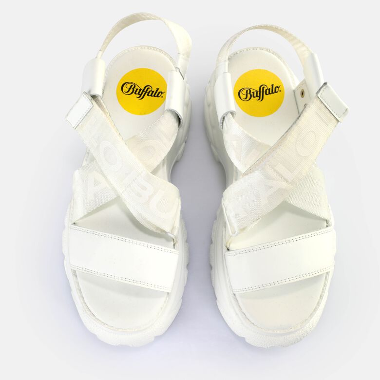 Classic SND Sandales à plateforme, blanc