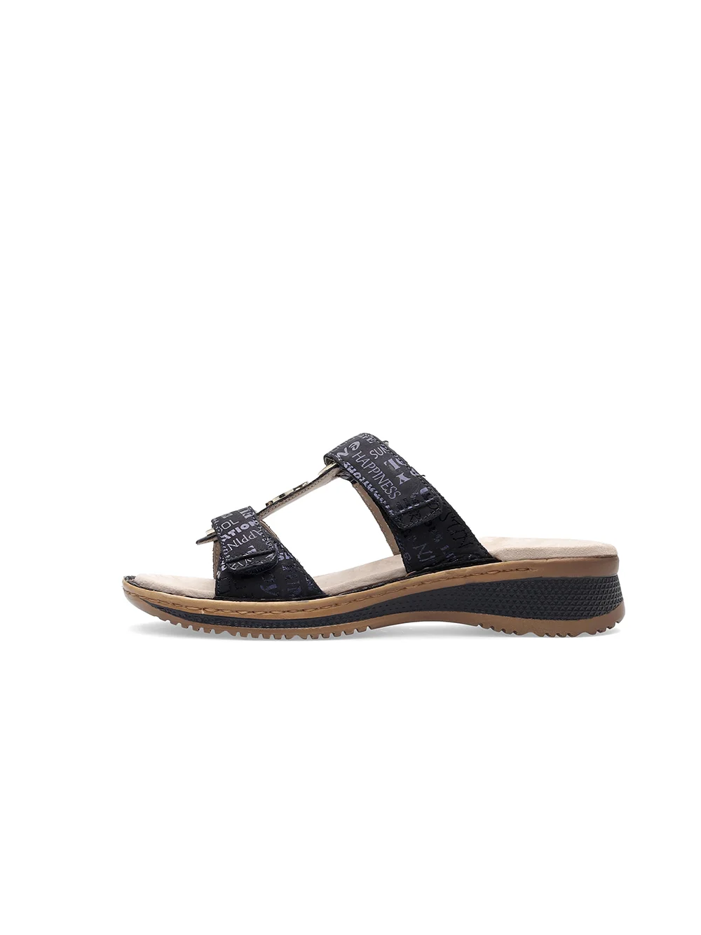 Pantolette Hawaii blau