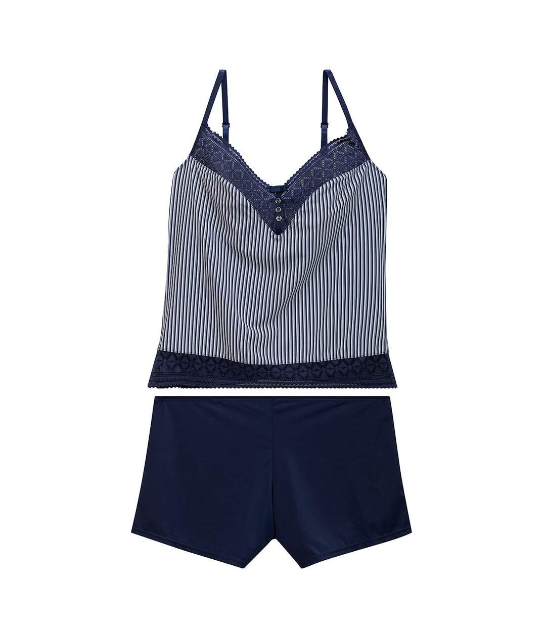 Top short bleu marine Pacotille