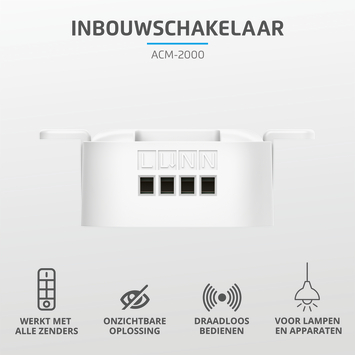 KlikAanKlikUit Inbouwschakelaar ACM-2000