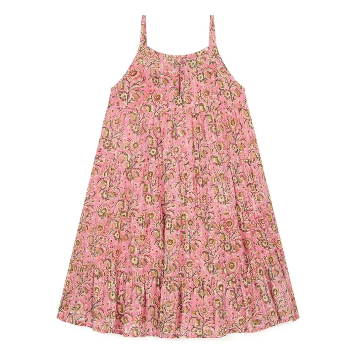 Bonton Robe Fleurie Calypso | Rose