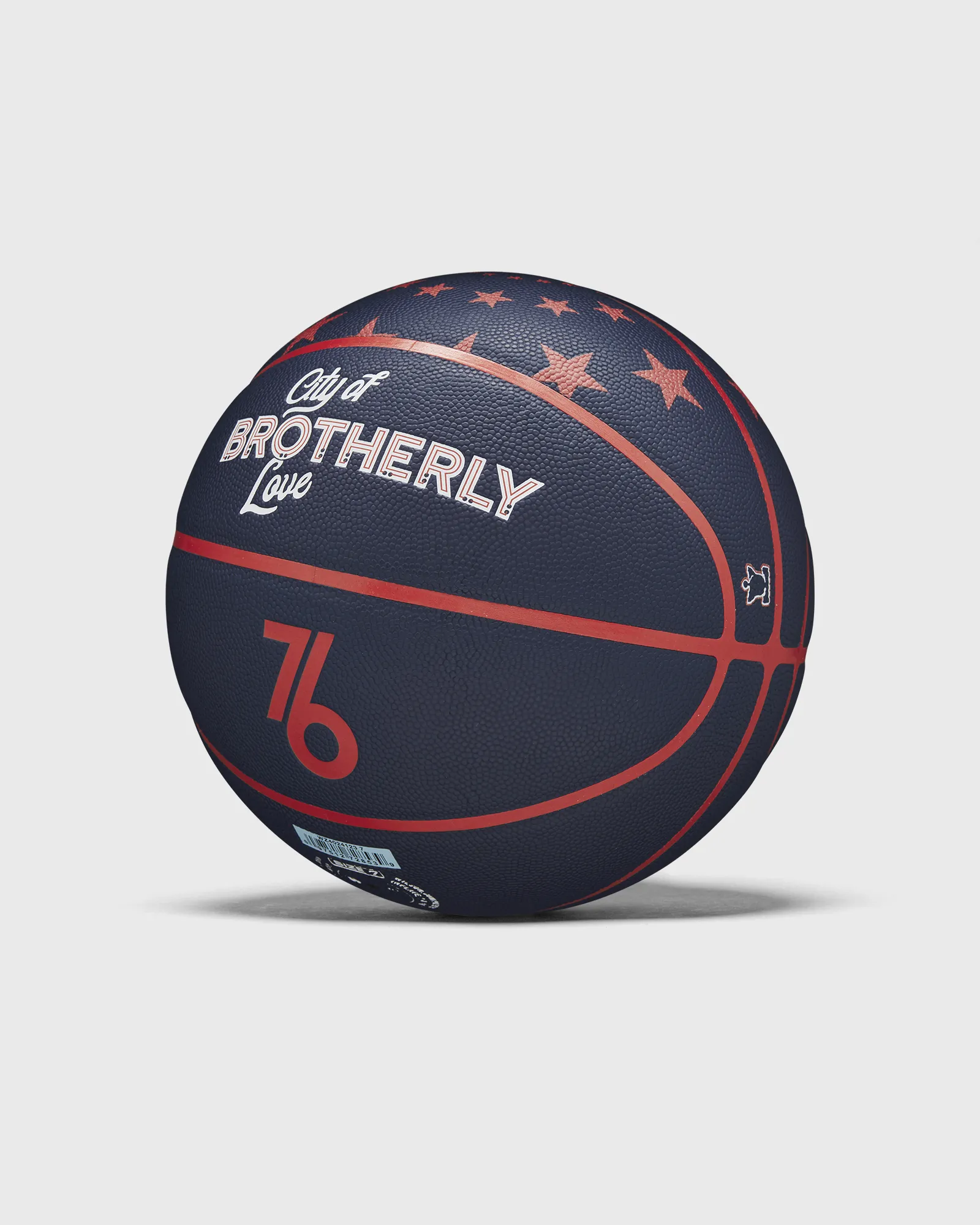WILSON 2023 NBA TEAM CITY COLLECTOR PHILADELPHIA 76ER SIZE 7