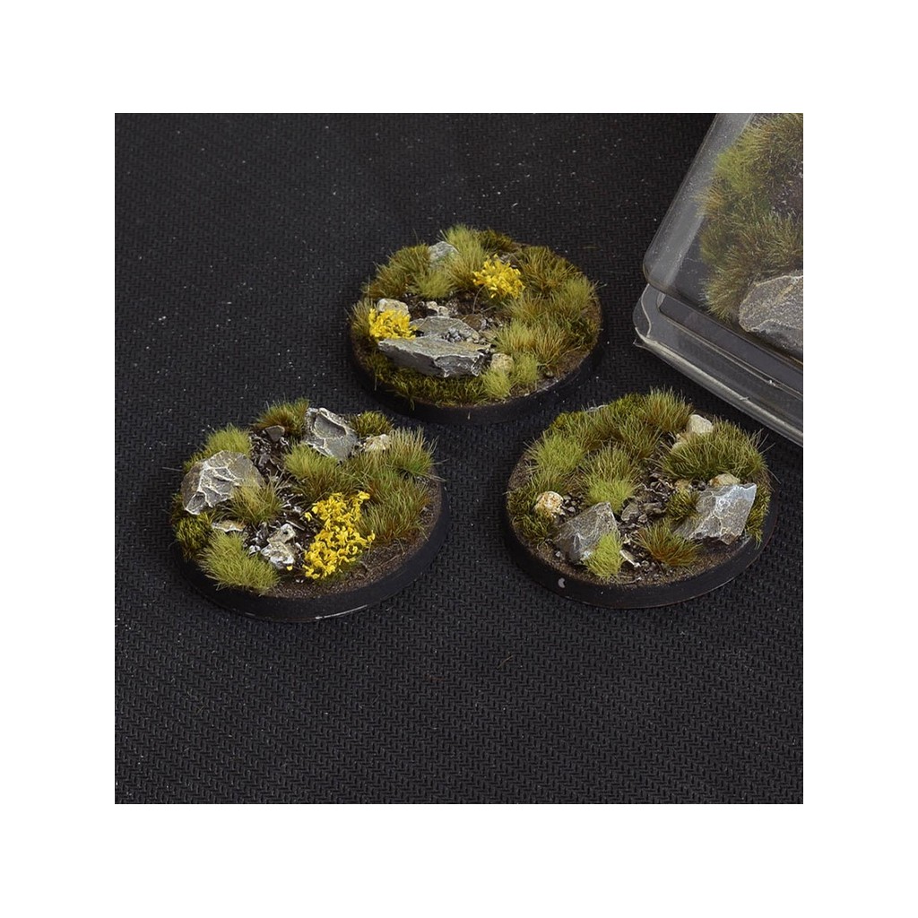Highland Bases, Round 50mm (x3)
