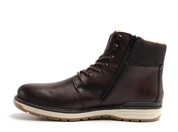 Rieker boots bottine homme 39430 marron