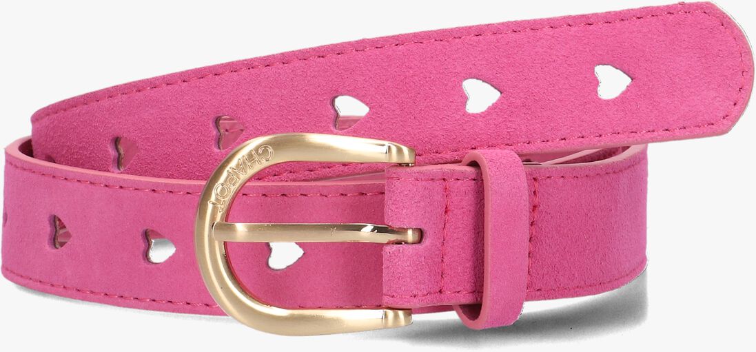 FABIENNE CHAPOT roze fabienne chapot riem cut it out heart belt