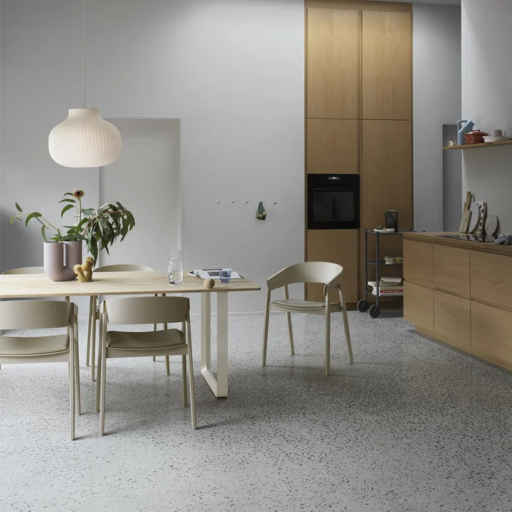 Muuto - Strand Pendelleuchte geschlossen, Ø 60 cm (inkl. Baldachin)