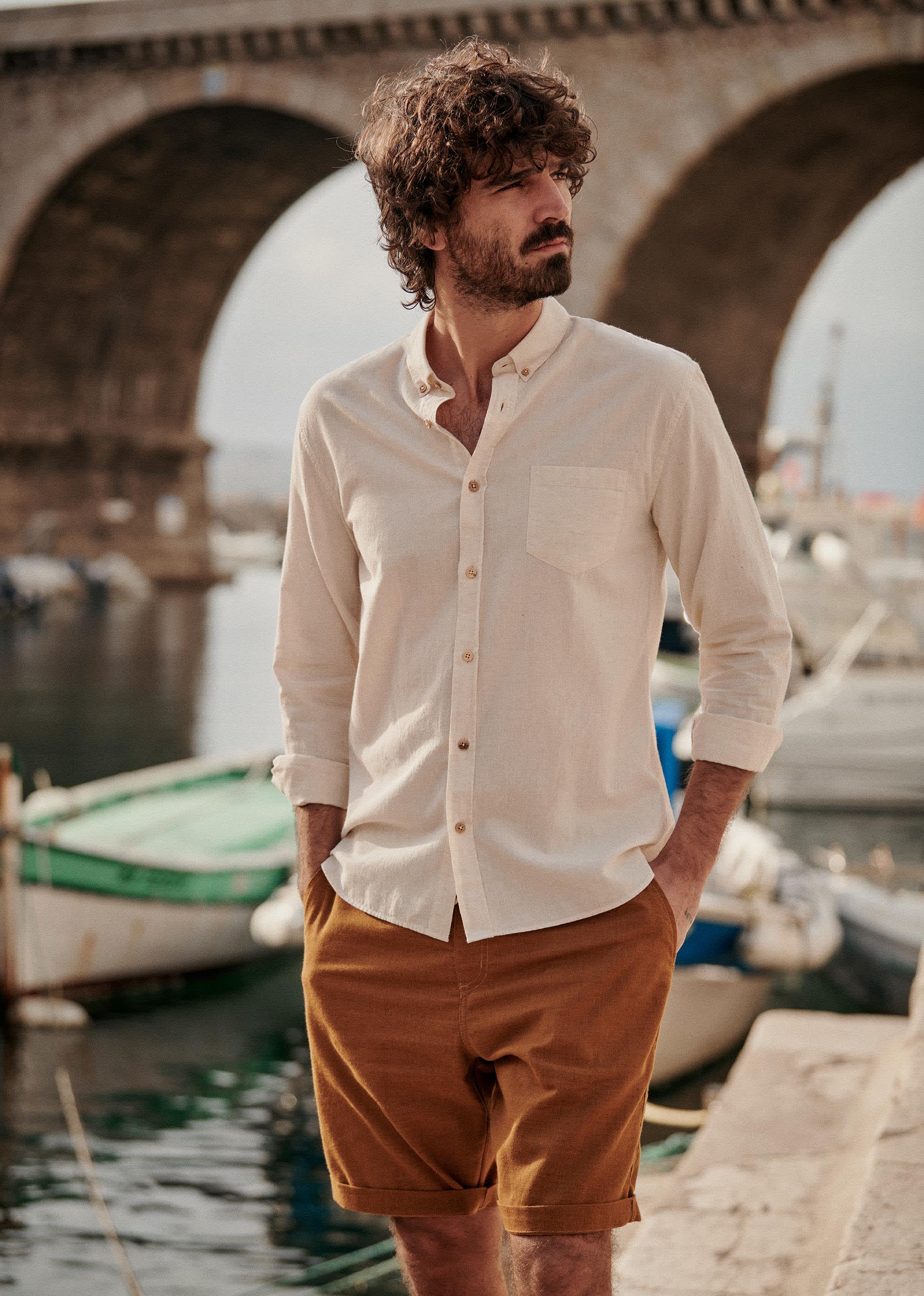 Short Reed - Camel - LES COMPOSANTES/DÉCOUVRIR 5906633