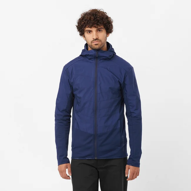 OUTLINE ALL SEASON HYBRID  Midlayer-Kapuzenjacke Herren